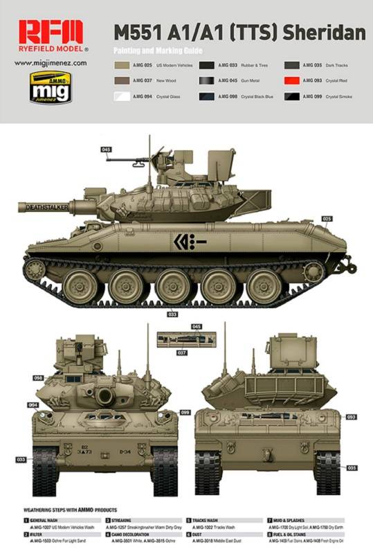 M551A1/ A1(TTS) SHERIDAN – Image 6