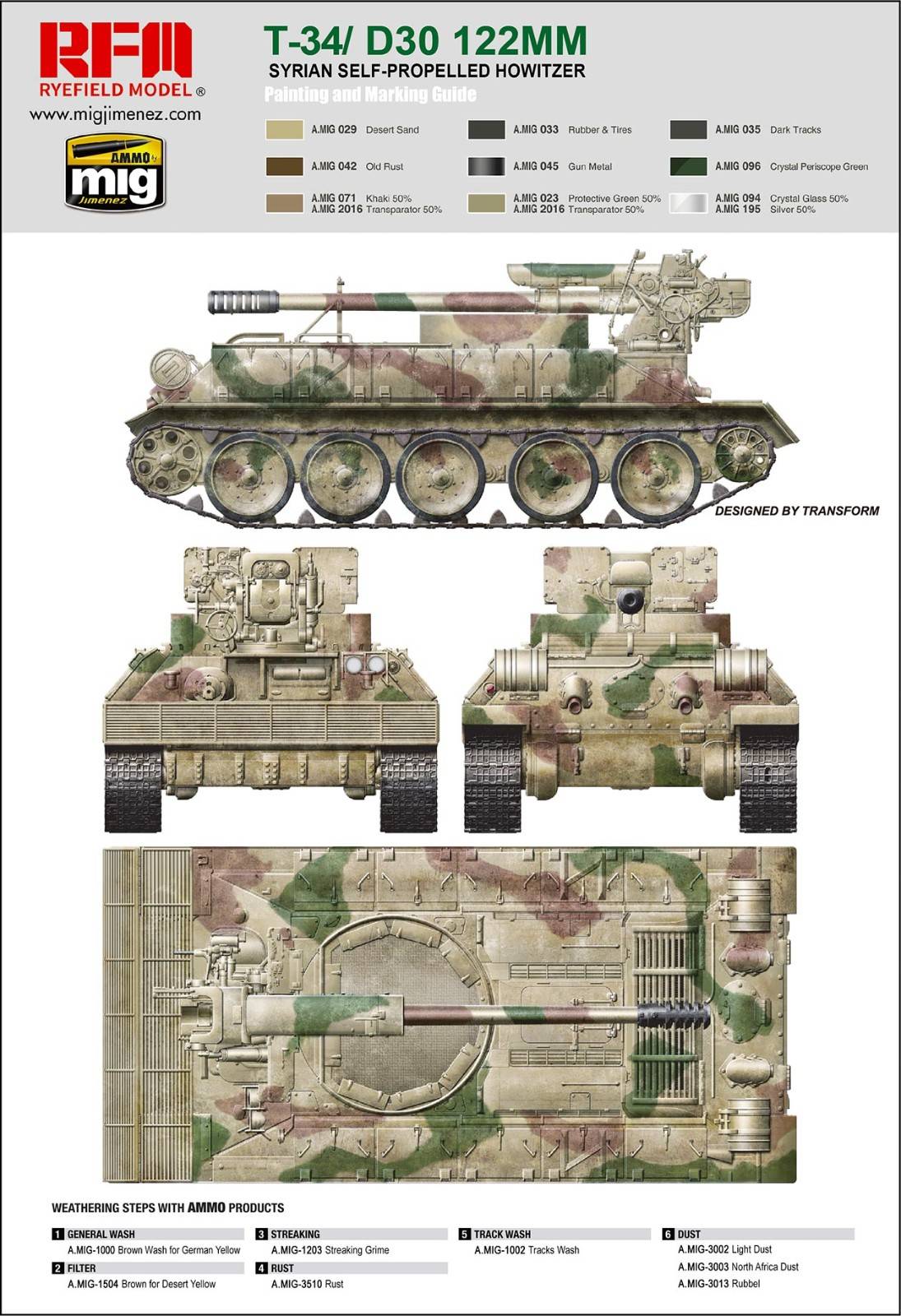T34/D30 122MM SYRIAN SELF-PROPELLED HOWITZER – Image 9