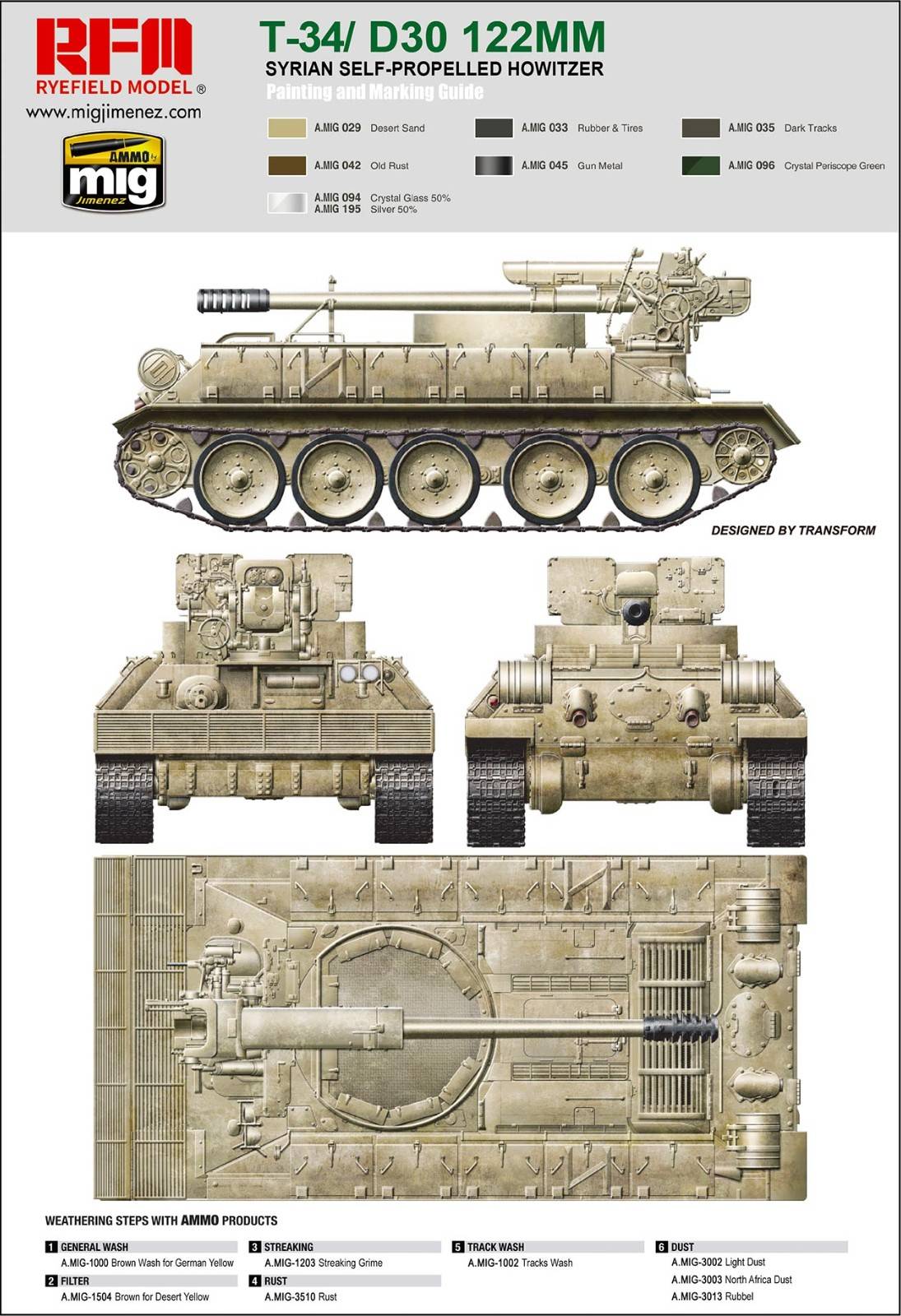 T34/D30 122MM SYRIAN SELF-PROPELLED HOWITZER – Image 10