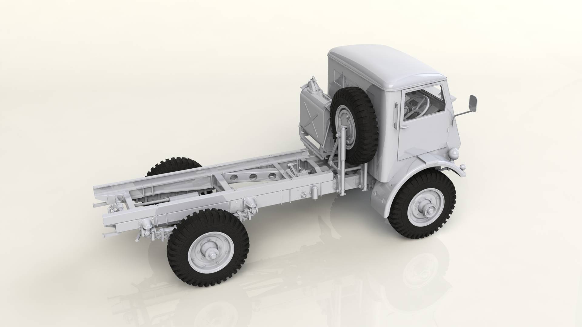 Model W.O.T. 8 WWII British Truck – Image 3