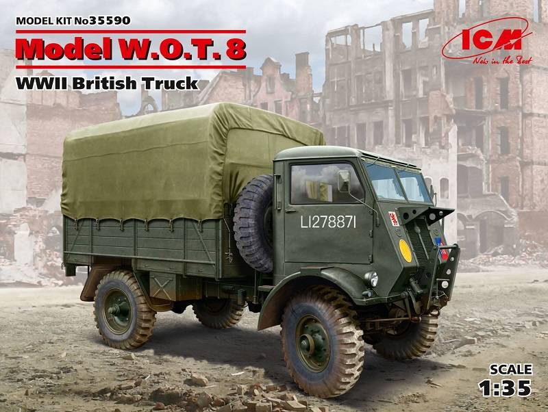 Model W.O.T. 8 WWII British Truck
