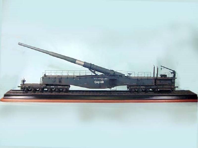 280 mm K5 (E) Léopold German Railroad Gun – Image 6