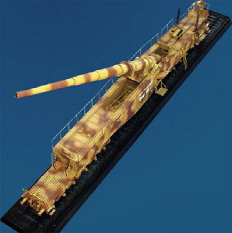 280 mm K5 (E) Léopold German Railroad Gun – Image 3