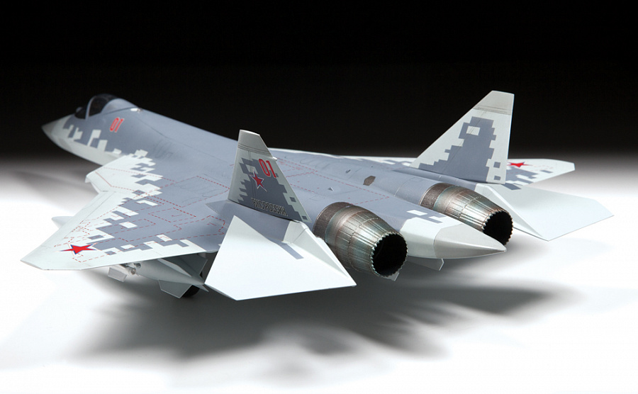 Avion Chasseur russe de cinquième génération SU-57 – Image 2