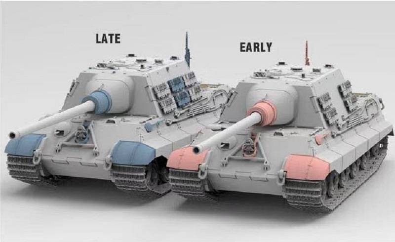 Sd.Kfz.186 Jagdtiger early/late production 2 in 1 – Image 5