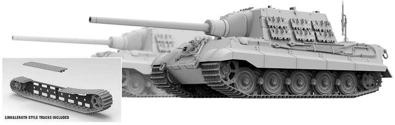 Sd.Kfz.186 Jagdtiger early/late production 2 in 1 – Image 3