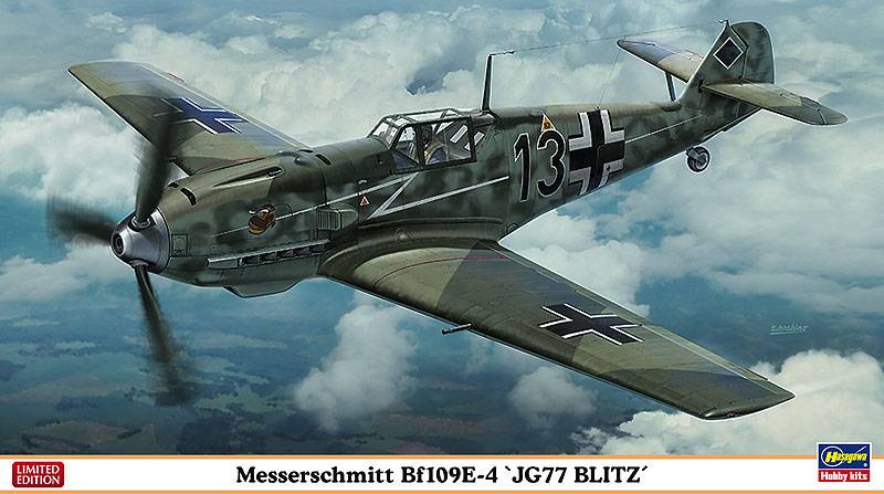 MESSERSCHMITT Bf109E-4 "JG77 BLITZ