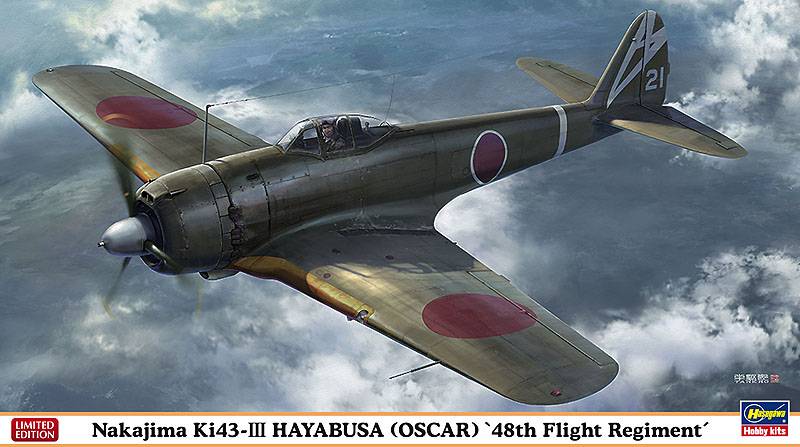 Nakajima Ki43-III HAYABUSA (OSCAR) "48th Flight Regiment
