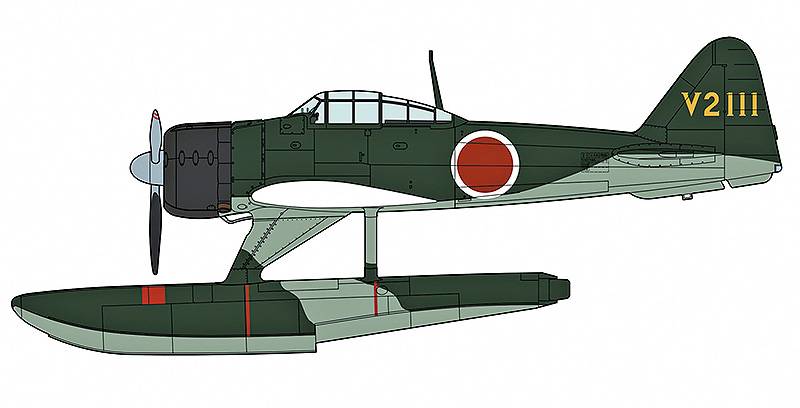 Nakajima A6M2-N TYPE 2 FIGHTER SEAPLANE (RUFE) "452nd Flying Group – Image 2