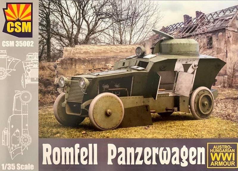 Romfell Panzerwagen Austro-Hungarian WWI Armour