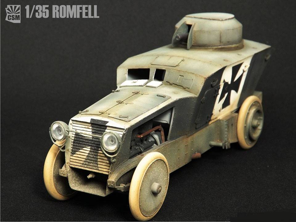 Romfell Panzerwagen Austro-Hungarian WWI Armour – Image 2