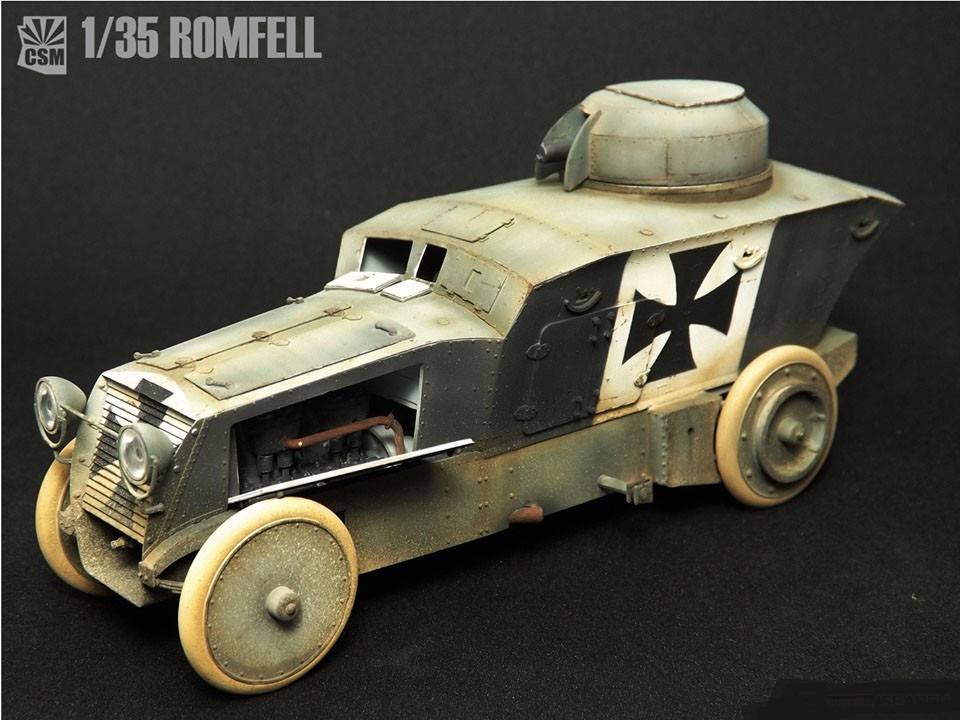 Romfell Panzerwagen Austro-Hungarian WWI Armour – Image 3