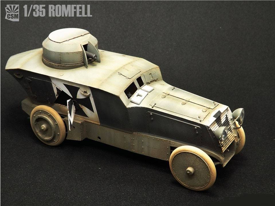 Romfell Panzerwagen Austro-Hungarian WWI Armour – Image 4