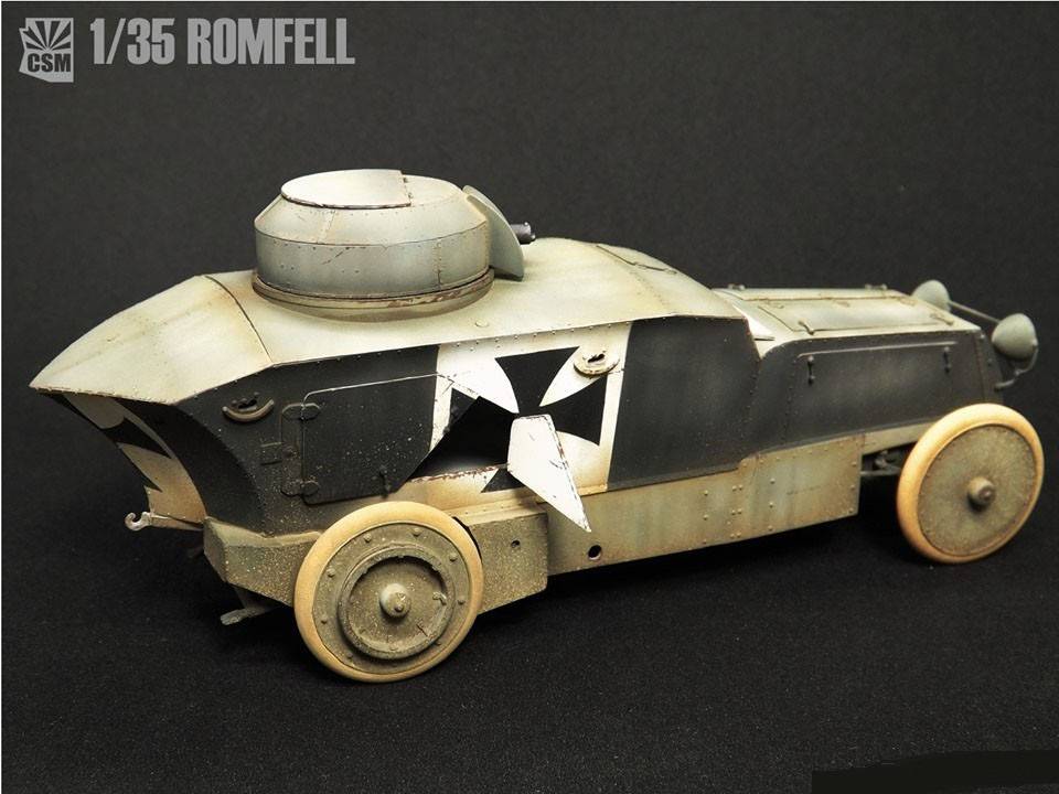 Romfell Panzerwagen Austro-Hungarian WWI Armour – Image 5