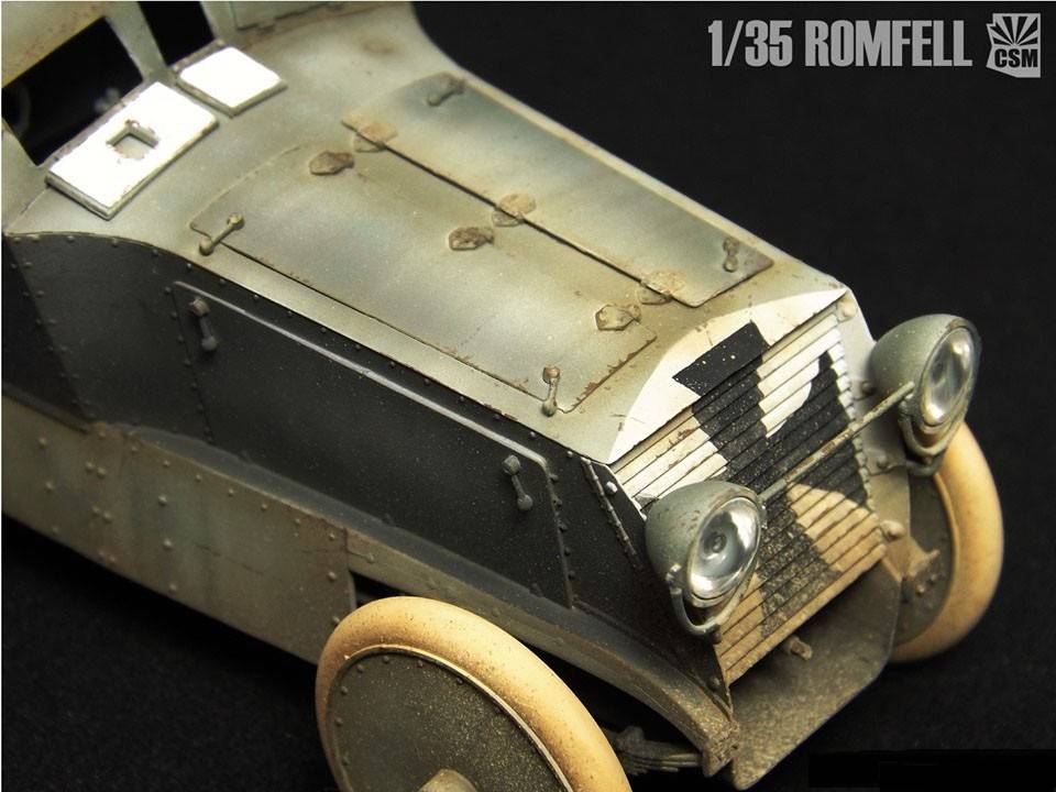 Romfell Panzerwagen Austro-Hungarian WWI Armour – Image 7