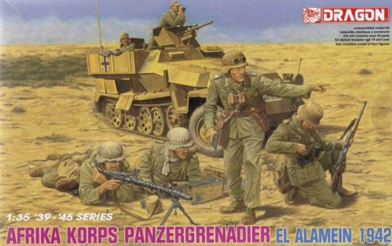 Afrika Korps Panzergrenadier (El Alamein 1942)
