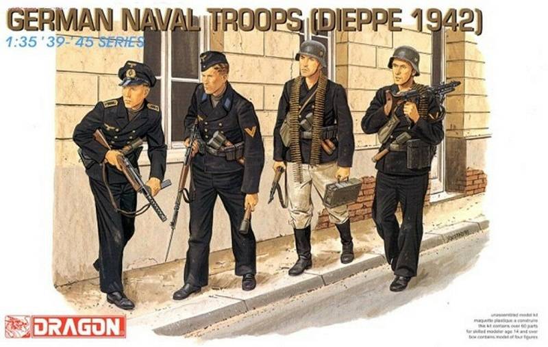 German Naval Troops (Dieppe 1942)