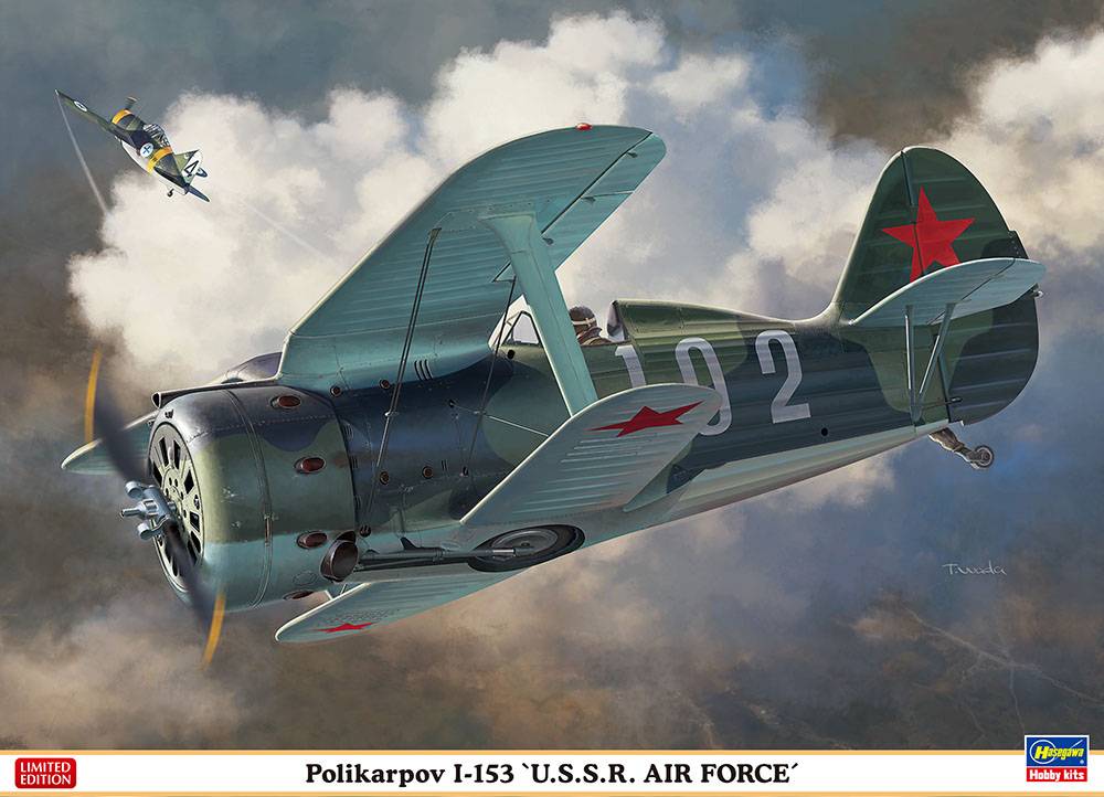 Polikarpov I-153 "U.S.S.R. AIR FORCE