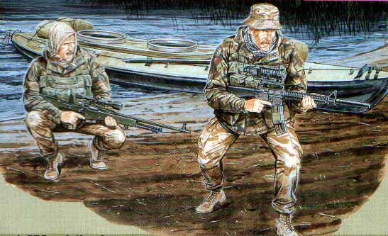 BRITISH SBS avec KAYAK