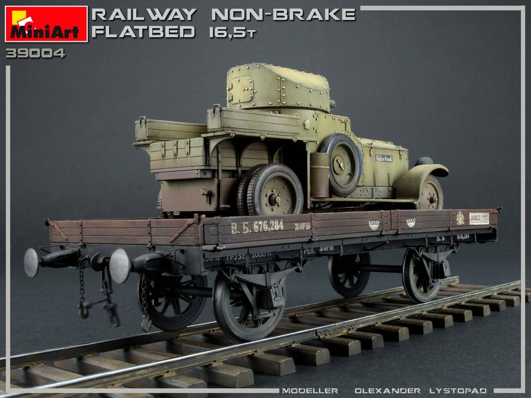 RAILWAY NON-BRAKE FLATBED 16,5 t – Image 9