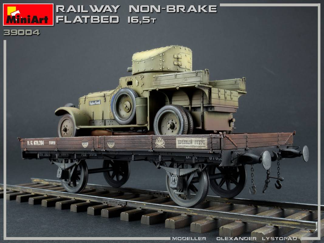 RAILWAY NON-BRAKE FLATBED 16,5 t – Image 11