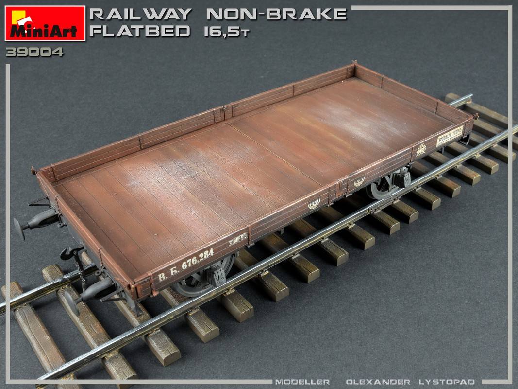 RAILWAY NON-BRAKE FLATBED 16,5 t – Image 12