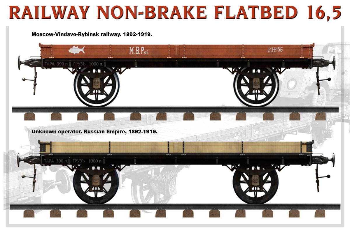 RAILWAY NON-BRAKE FLATBED 16,5 t – Image 13
