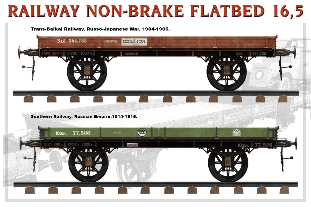 RAILWAY NON-BRAKE FLATBED 16,5 t – Image 14