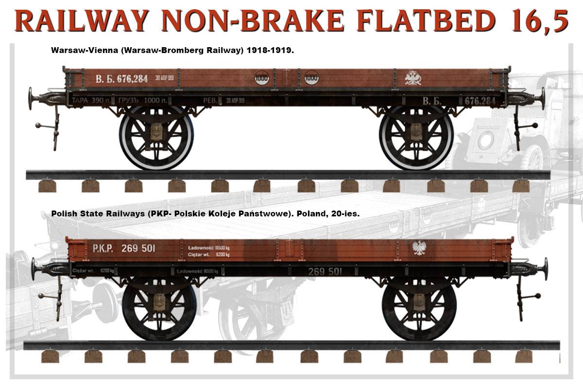 RAILWAY NON-BRAKE FLATBED 16,5 t – Image 16