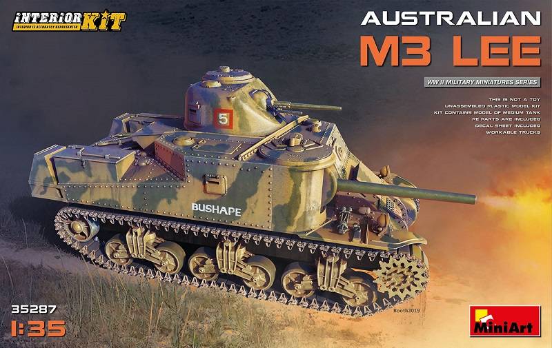 AUSTRALIAN M3 LEE. INTERIOR KIT