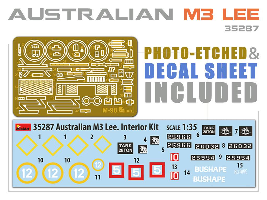 AUSTRALIAN M3 LEE. INTERIOR KIT – Image 13