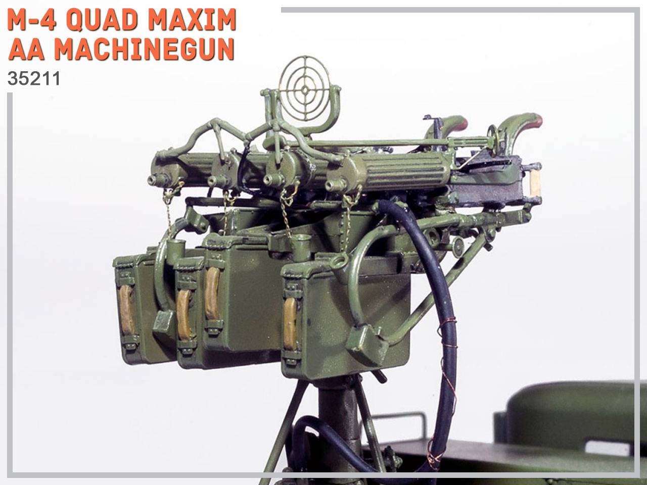 M-4 QUAD MAXIM AA MACHINEGUN – Image 2