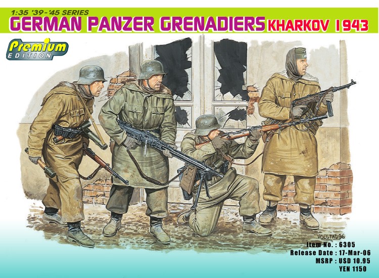 German Panzer Grenadier Kharkov 1943