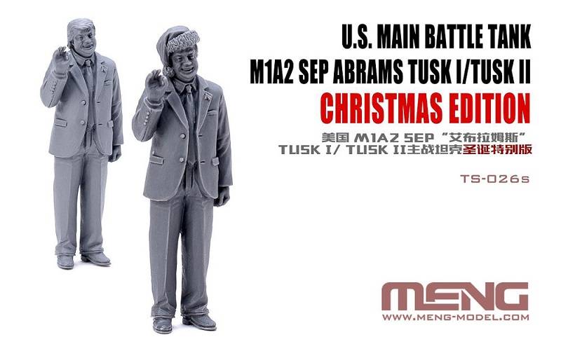 U.S. Main Battle Tank M1A2 Abrams Tusk I/Tusk II Christmas Edition – Image 2