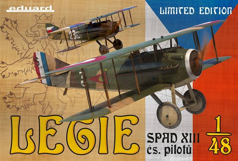 Legie - SPAD XIIIs flown by Czechoslovak pilots
