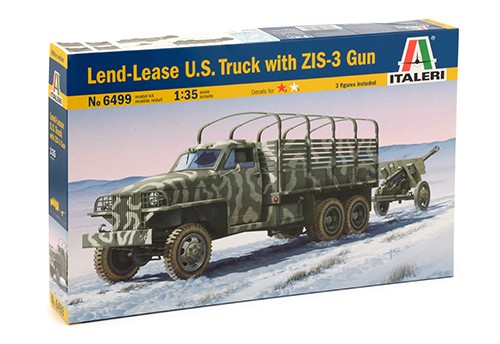 Lend-Lease US Truck with ZIS-3 gun