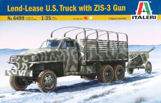 Lend-Lease US Truck with ZIS-3 gun – Image 13