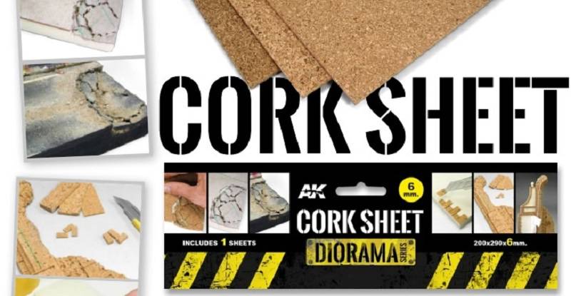 Cork Sheet – FINE grained 200x300x1-2-3mm – Image 4