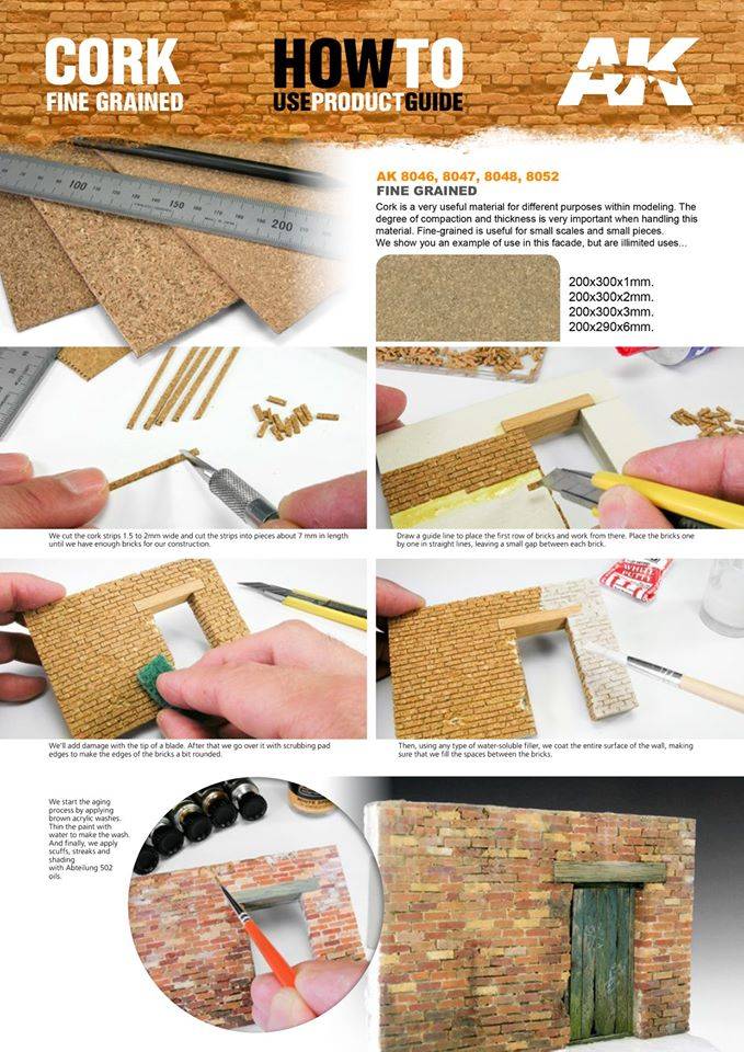 Cork Sheet – FINE grained 200x290x6mm – Image 3