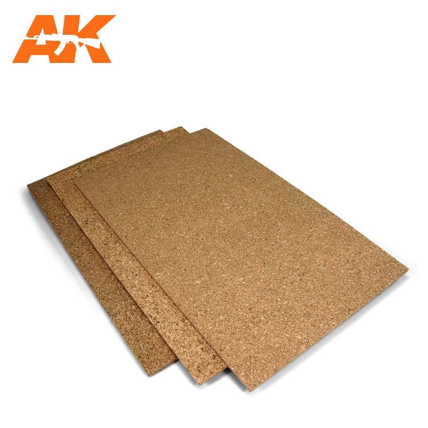 Cork Sheet – FINE grained 200x290x6mm
