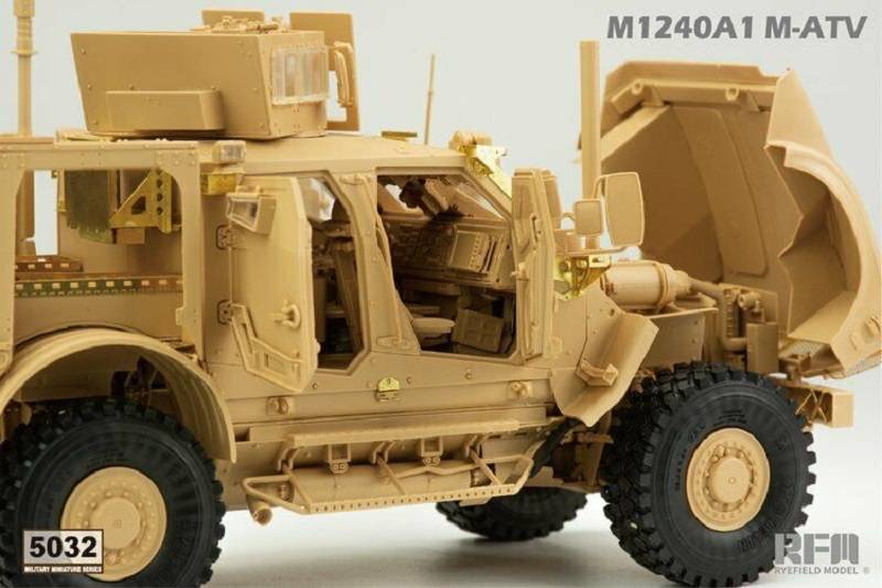 U.S MRAP All Terrain Vehicle M1240A1 M-ATV – Image 3