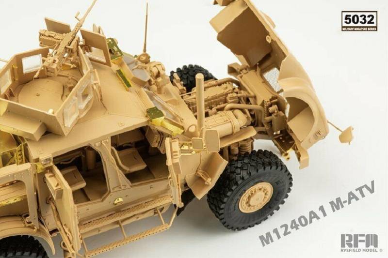 U.S MRAP All Terrain Vehicle M1240A1 M-ATV – Image 4