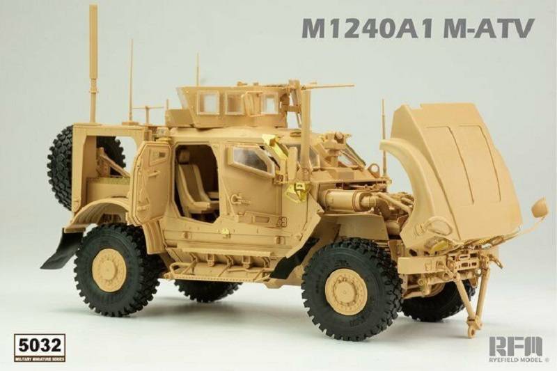 U.S MRAP All Terrain Vehicle M1240A1 M-ATV – Image 6