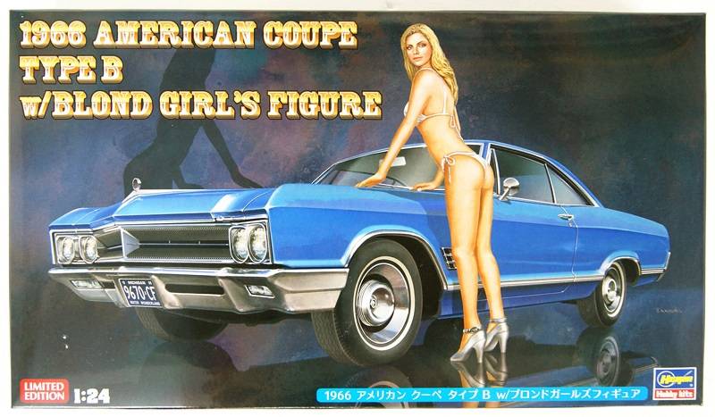 1966 American Coupe Type B w / Blond Girls Figure