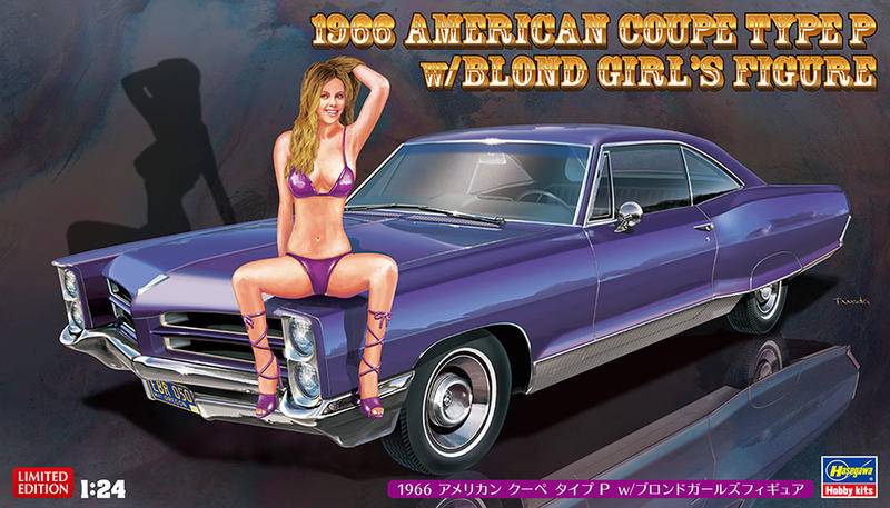 1966 American Coupe Type P w/Blond Girl's Figure