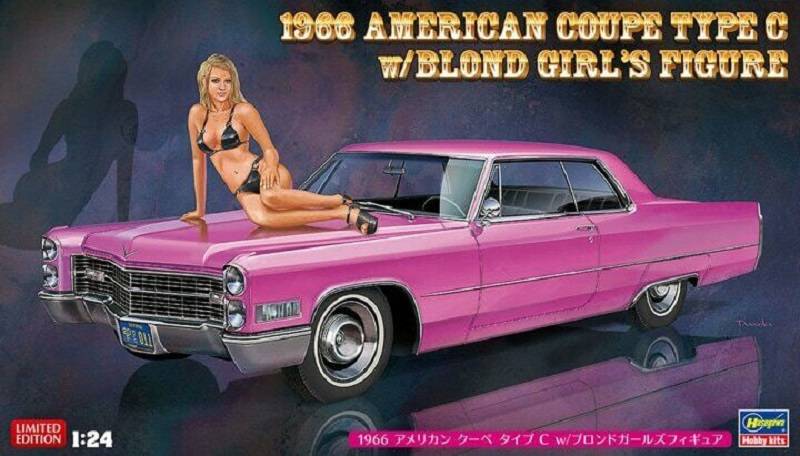 1966 American Coupe Type C w/Blond Girl's Figure