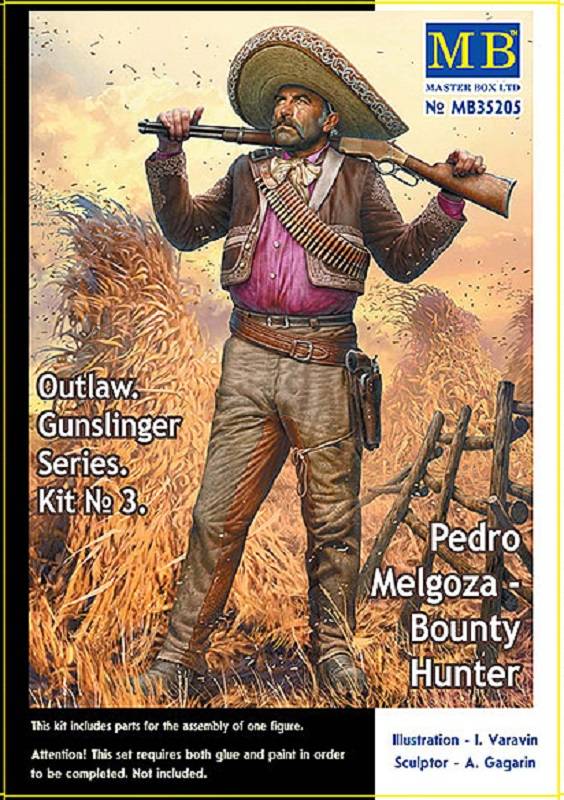 Outlaw. Gunslinger series. Kit No. 3. Pedro Melgoza - Bounty Hunter