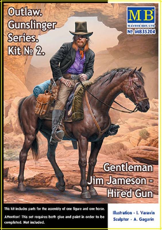 Outlaw. Gunslinger series. Kit No. 2. Gentleman Jim Jameson - Hired Gun