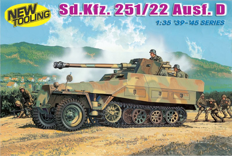 Sd.Kfz. 251/22 Ausf D. Tank Destroyer – Image 2