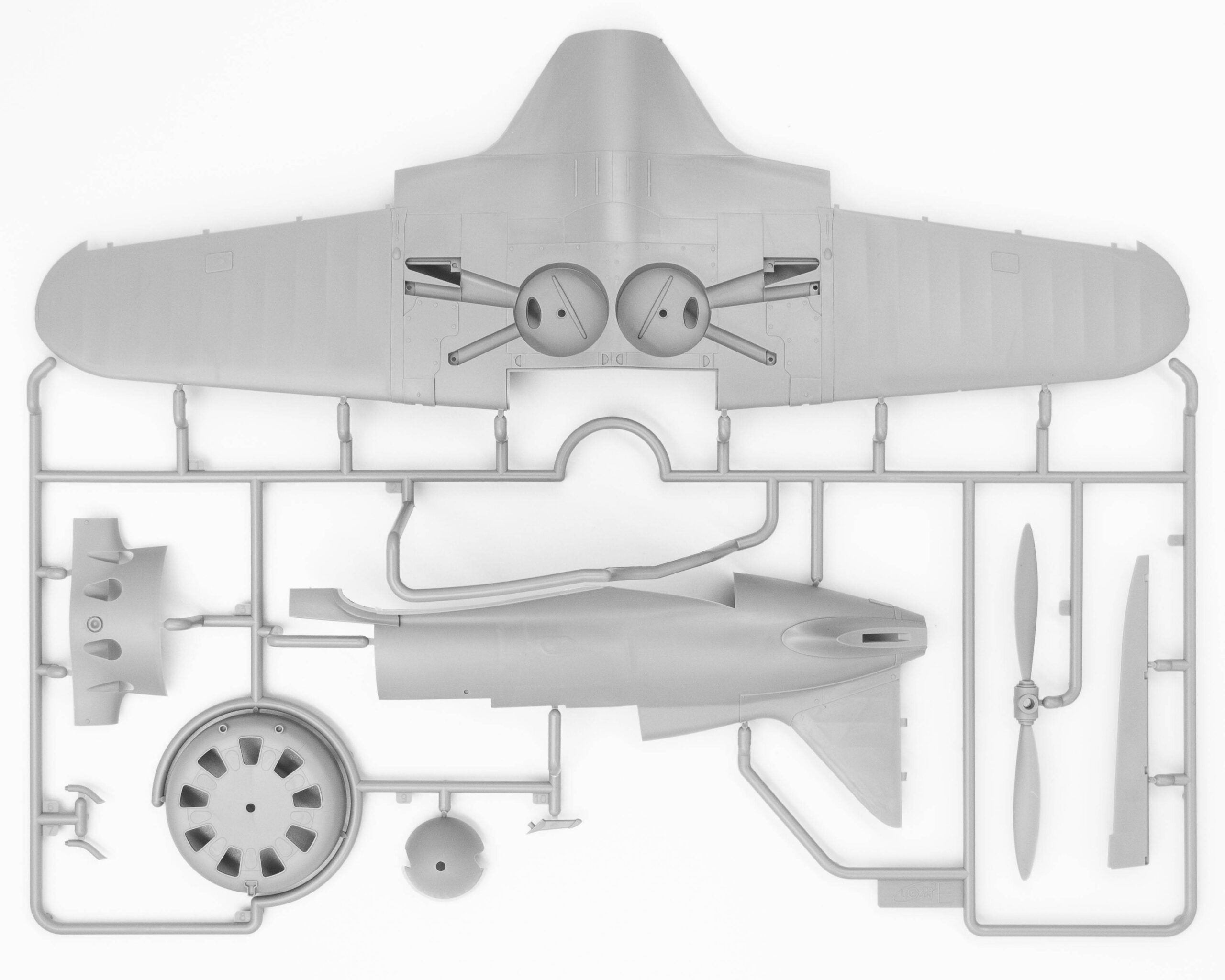 I-16 type 10 WWII China Guomindang AF Fighter – Image 3
